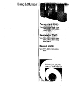 Bang & Olufsen - Beocenter_2500-Service-Manual